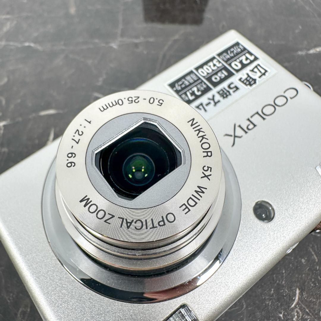 動作品】Nikon ニコン COOLPIX S510 レトロコンデジ シルバー 【公式通販】