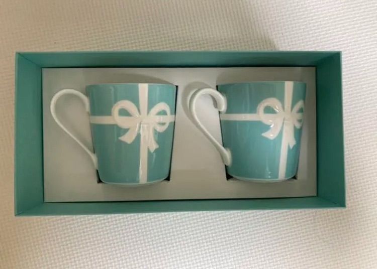 ティファニー　ペアマグカップ ティファニー ブルーボックス ペアマグカップ （Tiffany & Co