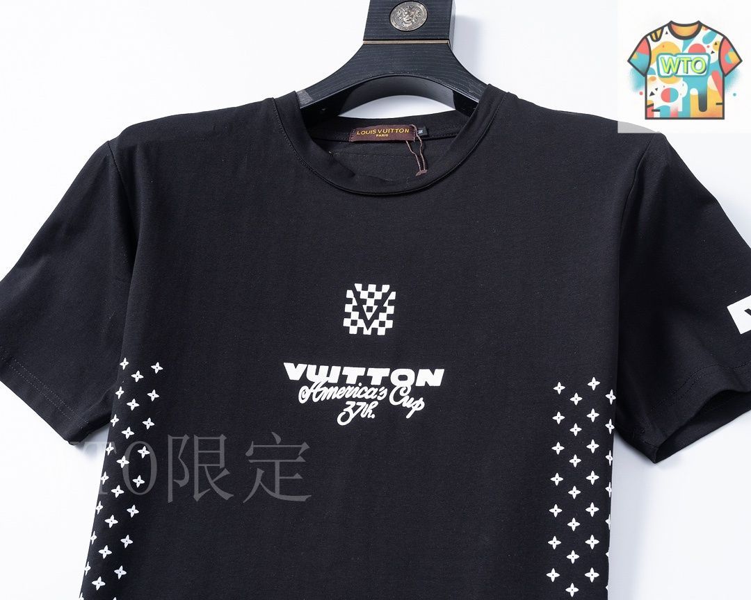 ☆美品☆ ルイヴィトン　春夏　メンズデザインシャツ　　M hugall_8010113226