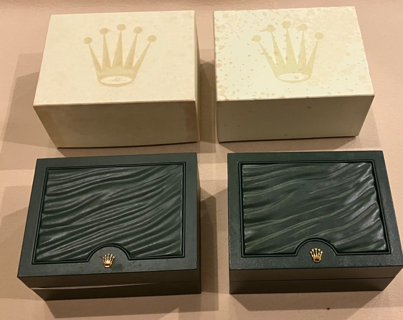 ROLEX 空箱 2点セット アクセサリー、時計