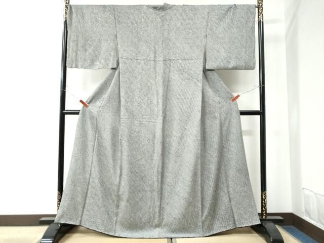 平和屋着物□大変加工の良い総絞り小紋 鹿の子文様 正絹 逸品 AAAZ2309gw