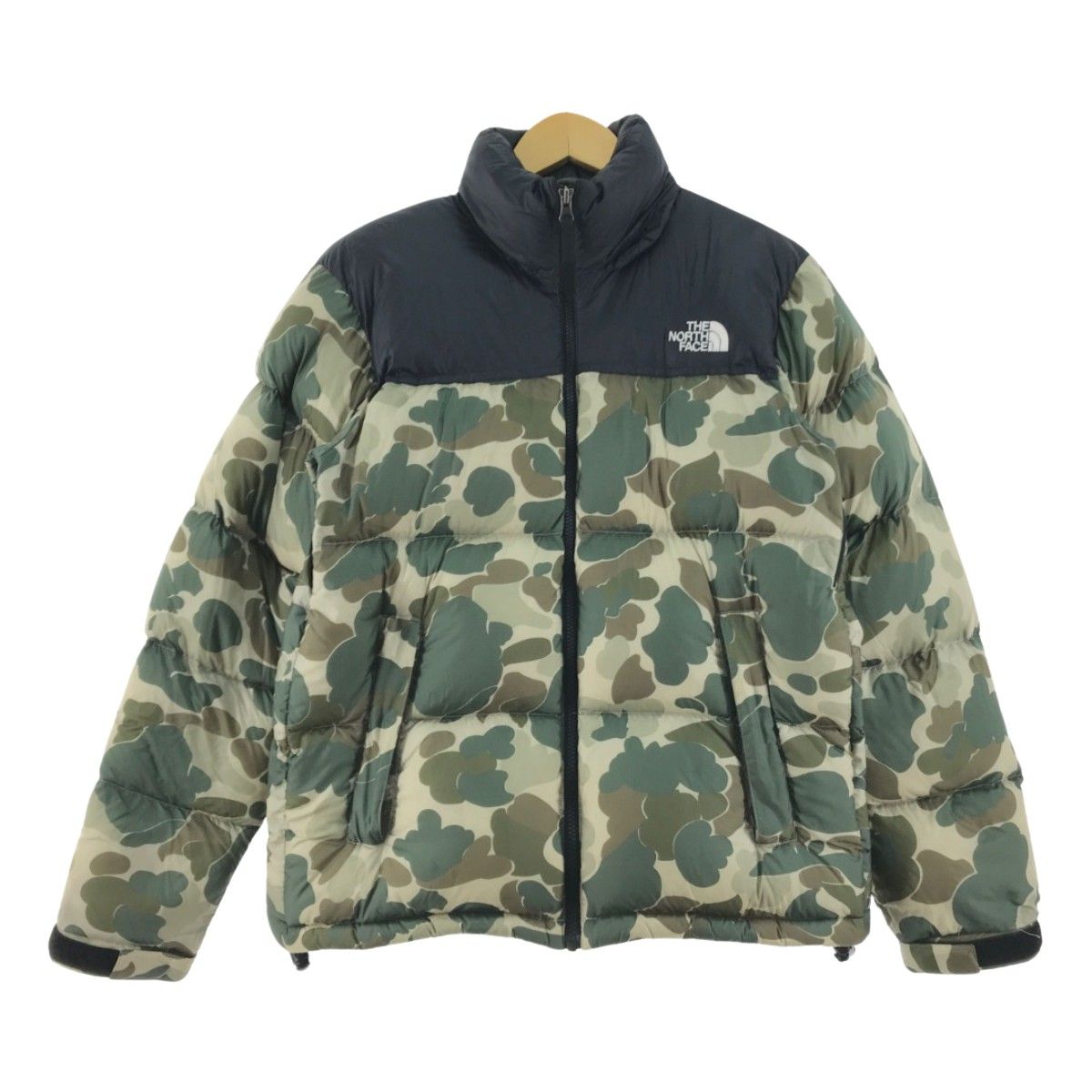 ▽▽THE NORTH FACE ザノースフェイス NUPTSE JACKET 迷彩柄 ヌプシ