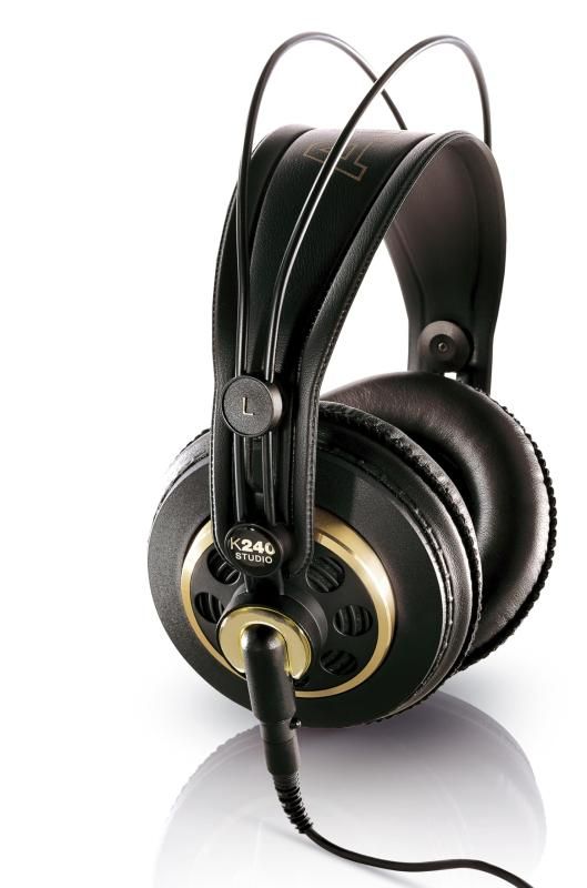 AKG 有線 セミオープン型ヘッドホン スタジオモニター K240S ブラック