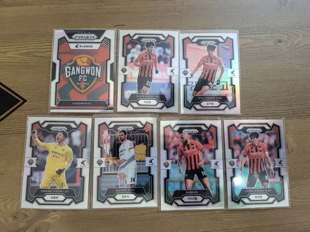 江原₍カンウォン) FC 2024 Panini パニーニ プリズム K リーグ シルバー サッカーカード まとめ売り 販売