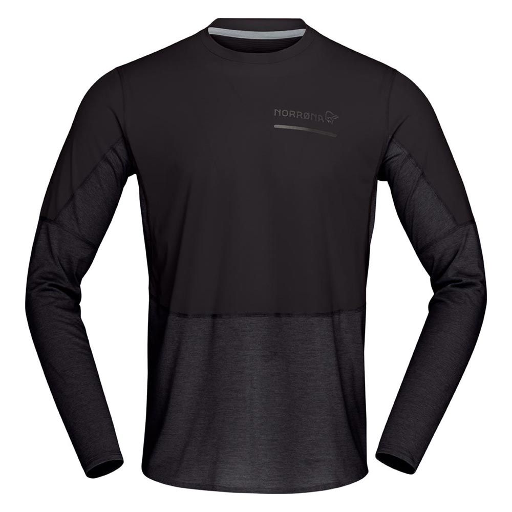 ノローナ NORRONA セーニャ イコライザー ライトウェイト ロング スリーブ メンズ senja equaliser lightweight Long sleeve M s 5820-23 カラー Caviar