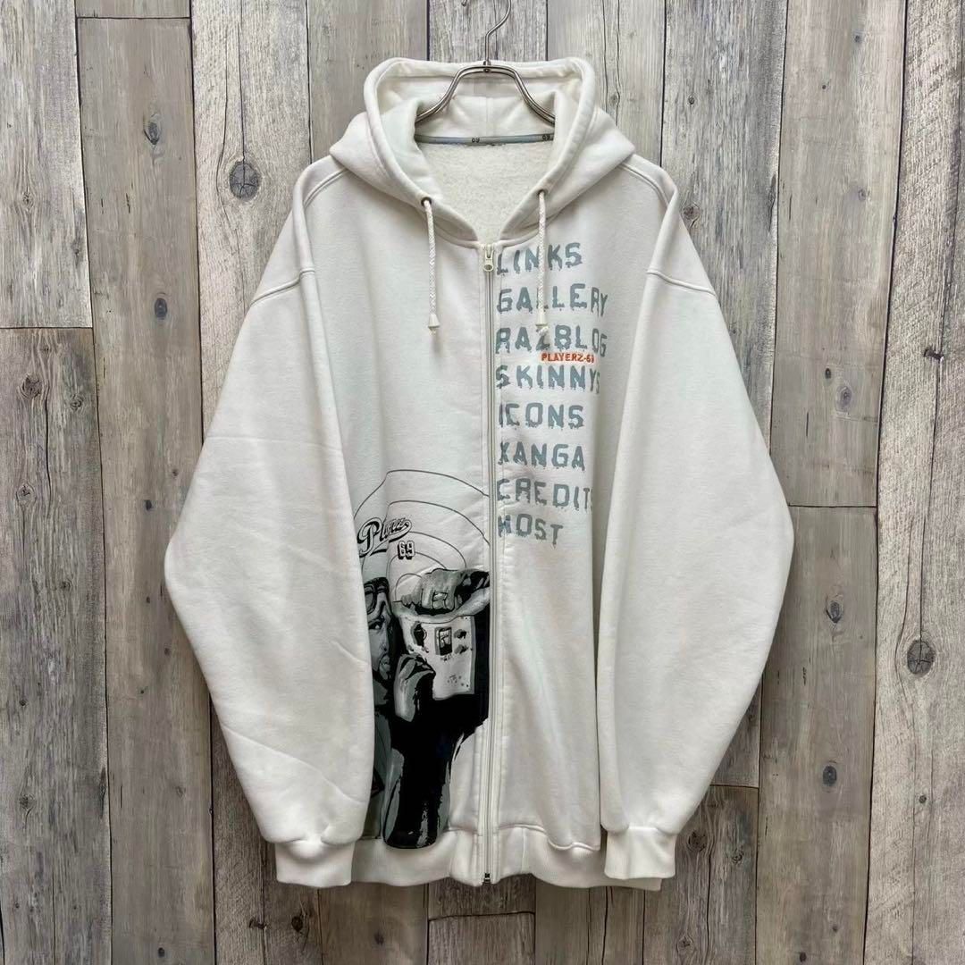 PLAYERS 69 プレイヤーズ 裏起毛 スウェット ジップ パーカー