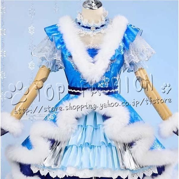 Love Live! ラブライブ 風 Aqours 水団 小原 鞠莉 |松浦 果南|黒澤ダイヤ クリスマス コスプレ衣装 ウィッグ 靴 道具別売りり