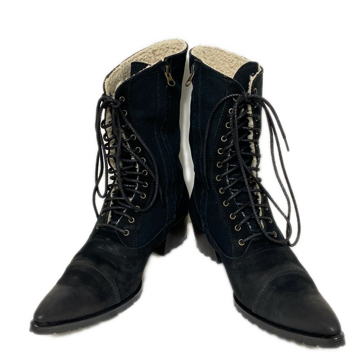 トルネードマート TORNADO MART ショートブーツ M レザー ボルドー  