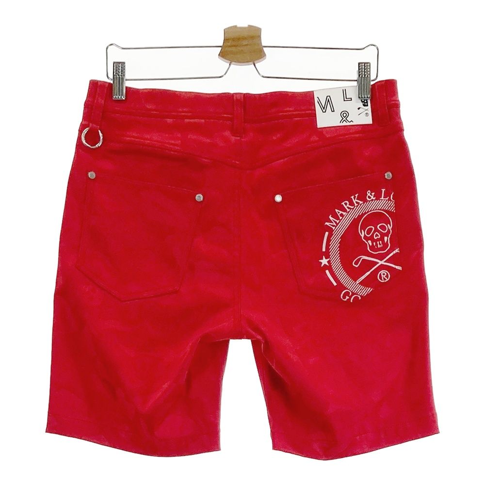 MARK&LONA ゴルフハーフパンツ サイズ：46 MARK&LONA マークアンドロナ ハーフパンツ カモフラ柄