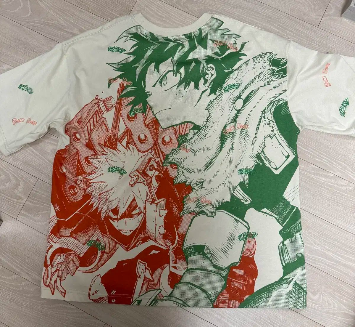 緑 谷出久 爆豪 勝己 ジャンプショップ 半袖 Tシャツ 出品