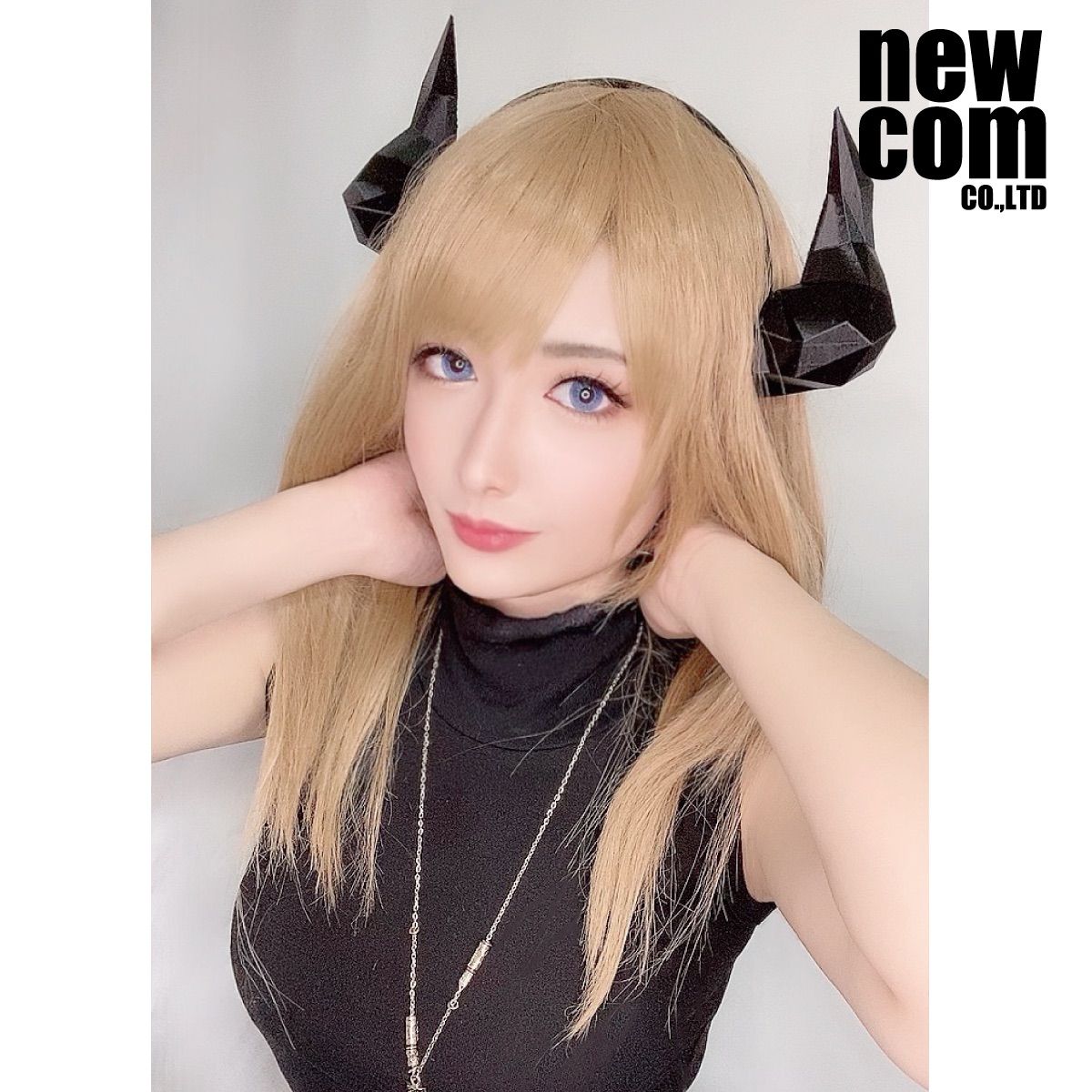 夜の魔女会 悪魔のツノ 角 ヘアコーム 仮装 コスプレ アクセサリー