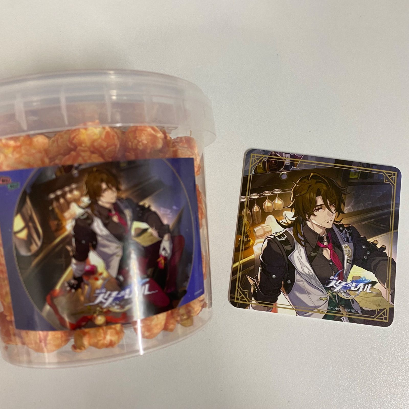 スターレイル　GIGO　コースター　ポップコーン　コンプセット 主人公 男 穿 崩壊 スターレイル GiGO コースター ポップコーン