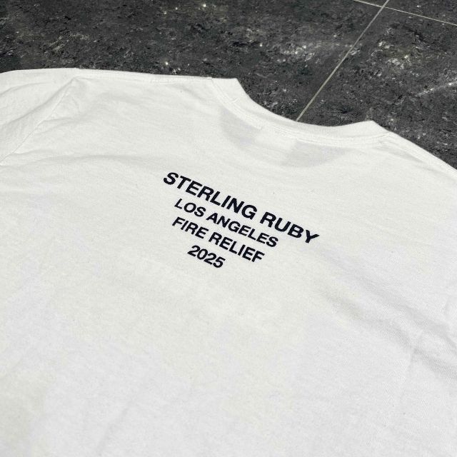 Supreme 25ss LA Fire Relief Box Logo Tee SIZE-S シュプリーム