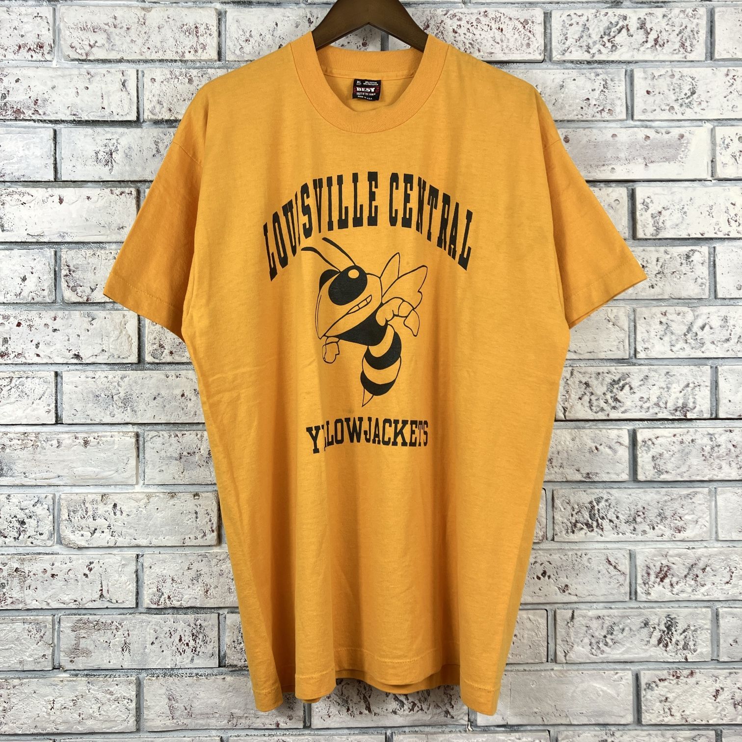90年代 カレッジTシャツ 90´s LOUISVILLE CENTRAL T-SHIRTS