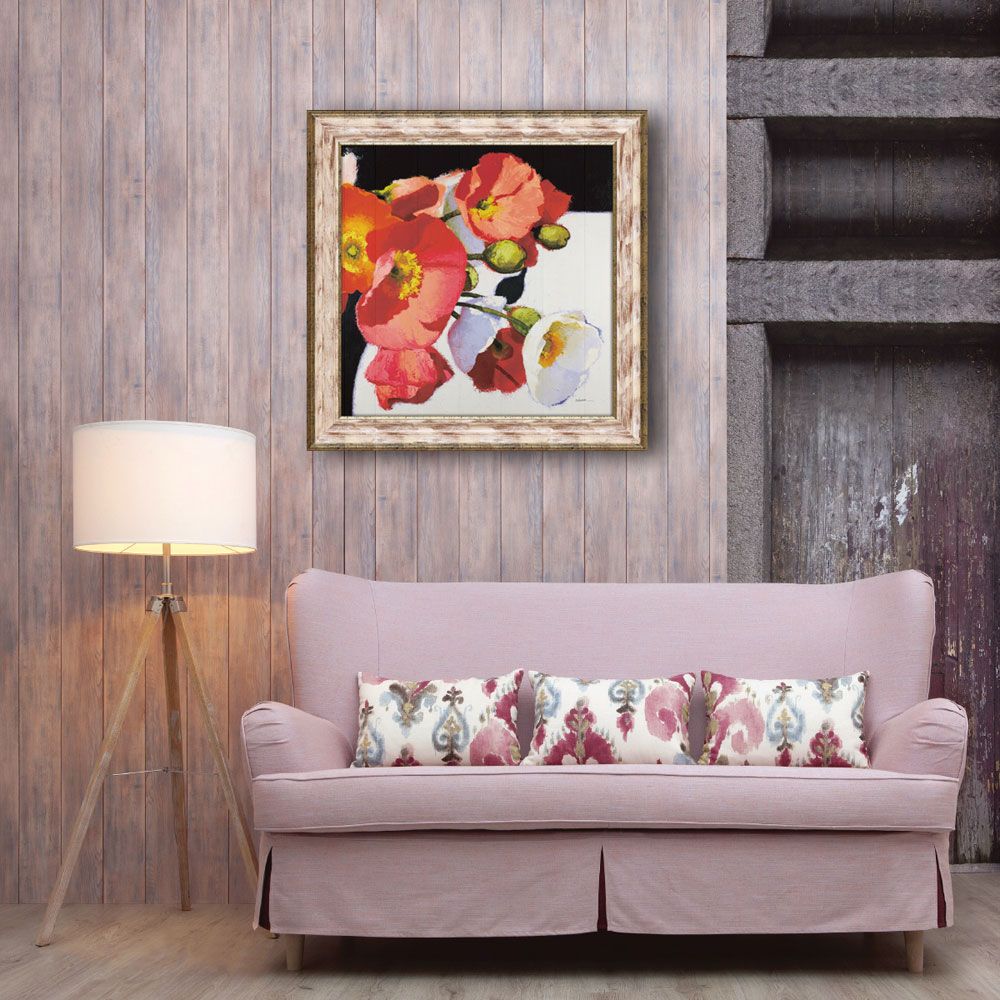 絵画 シャーリー ストア ノヴァック「マイ オーダシティ」 花 フラワー