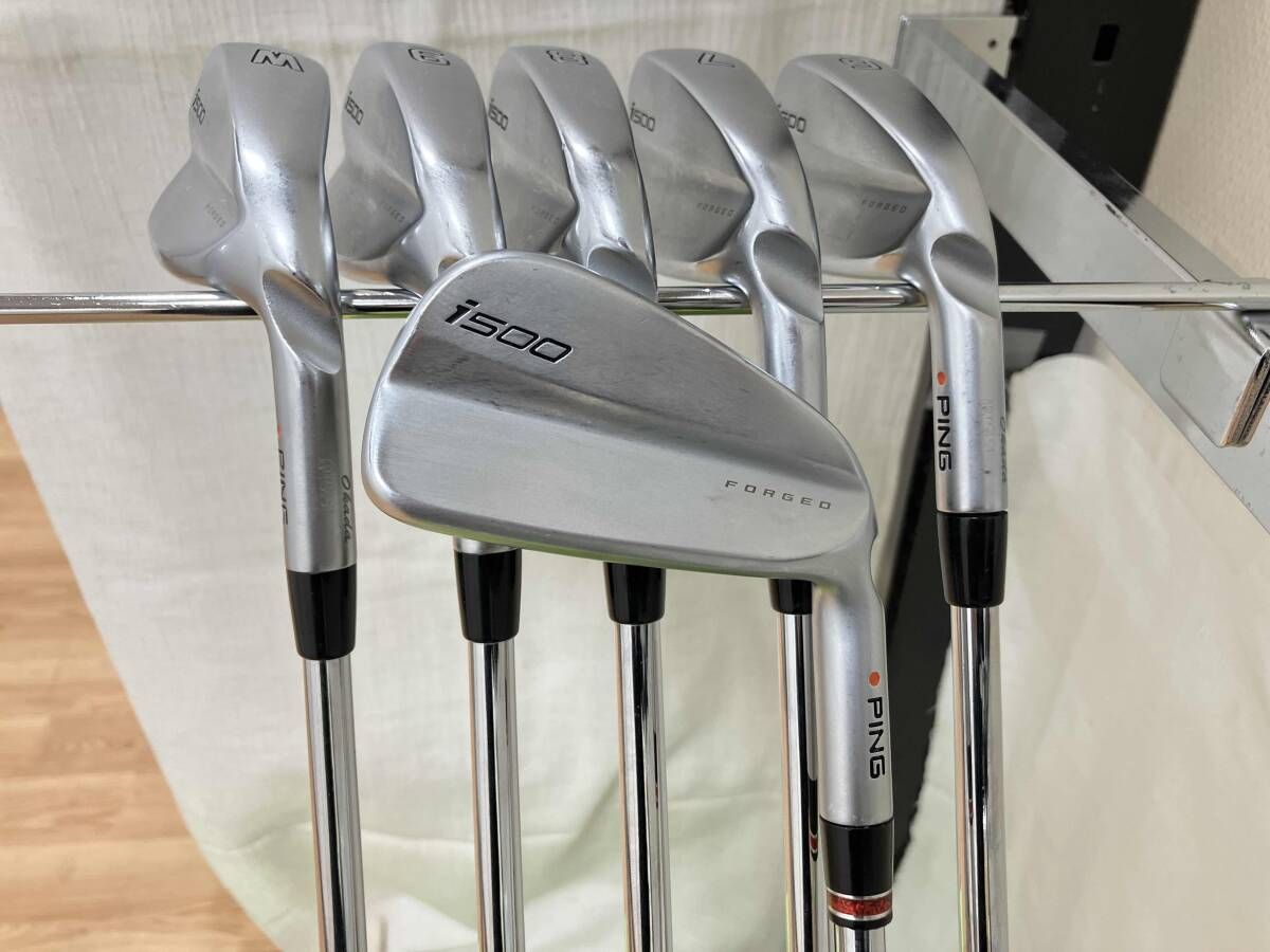i500 アイアンセット 6, 7, 8, 9, W, U モーダス105 S ping i500