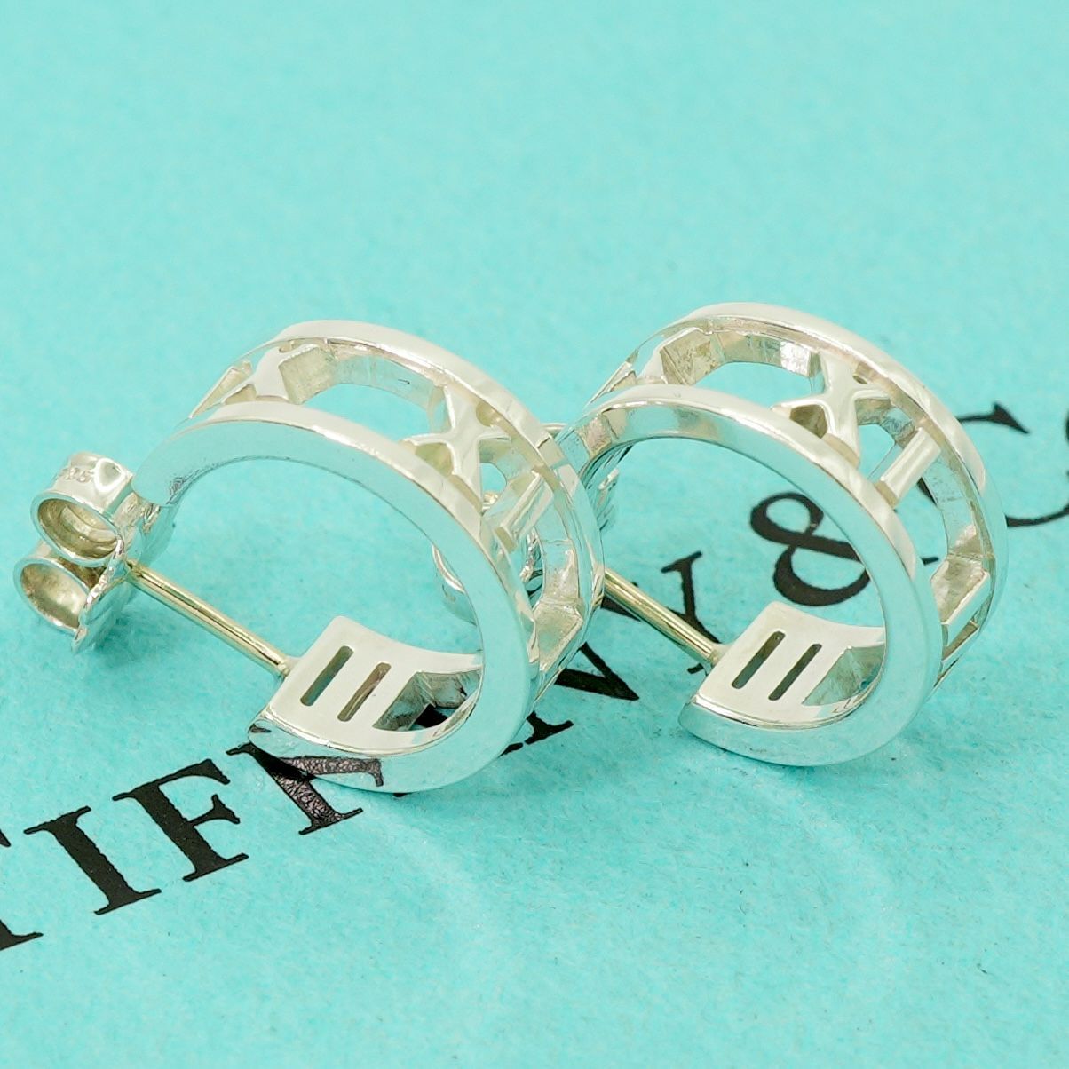 極美品 ティファニー オープンアトラス フープ ピアス/24-5488S - メルカリ