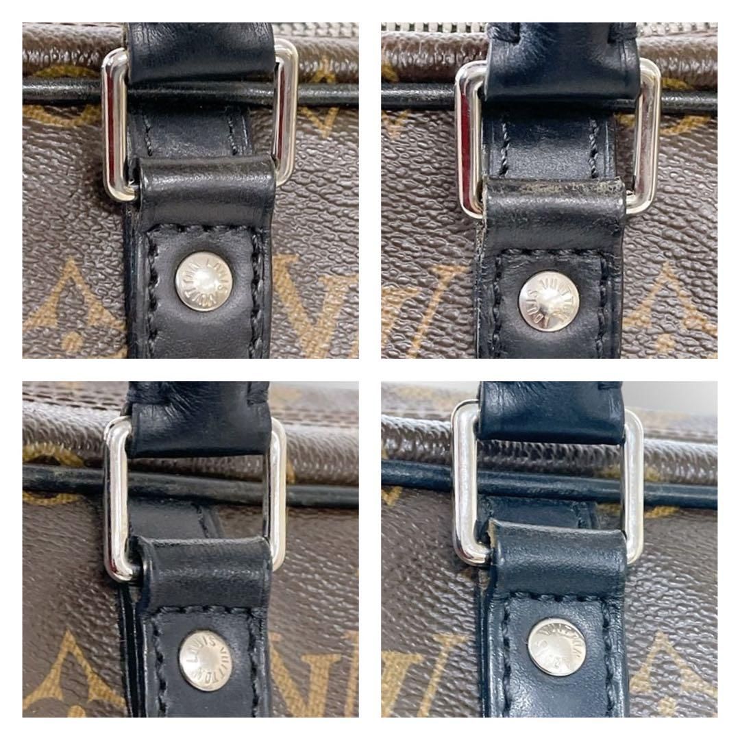 価格交渉 質問大 ルイヴィトン モノグラムマカサー 2 way ドキュマンヴォワヤージュ バッグ 4155