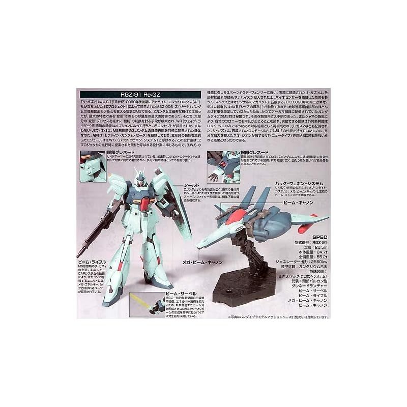 HGUC 1/144 RGZ-91 リ・ガズィ (機動戦士ガンダム 逆襲のシャア