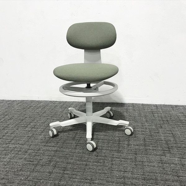 ハイチェア 昇降式 ワークプラス コッポ グリーン