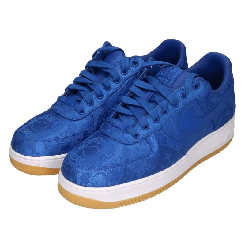 ナイキ AIR FORCE 1 LOW CLOT BLUE SILK CJ5290-400 エアフォースワン