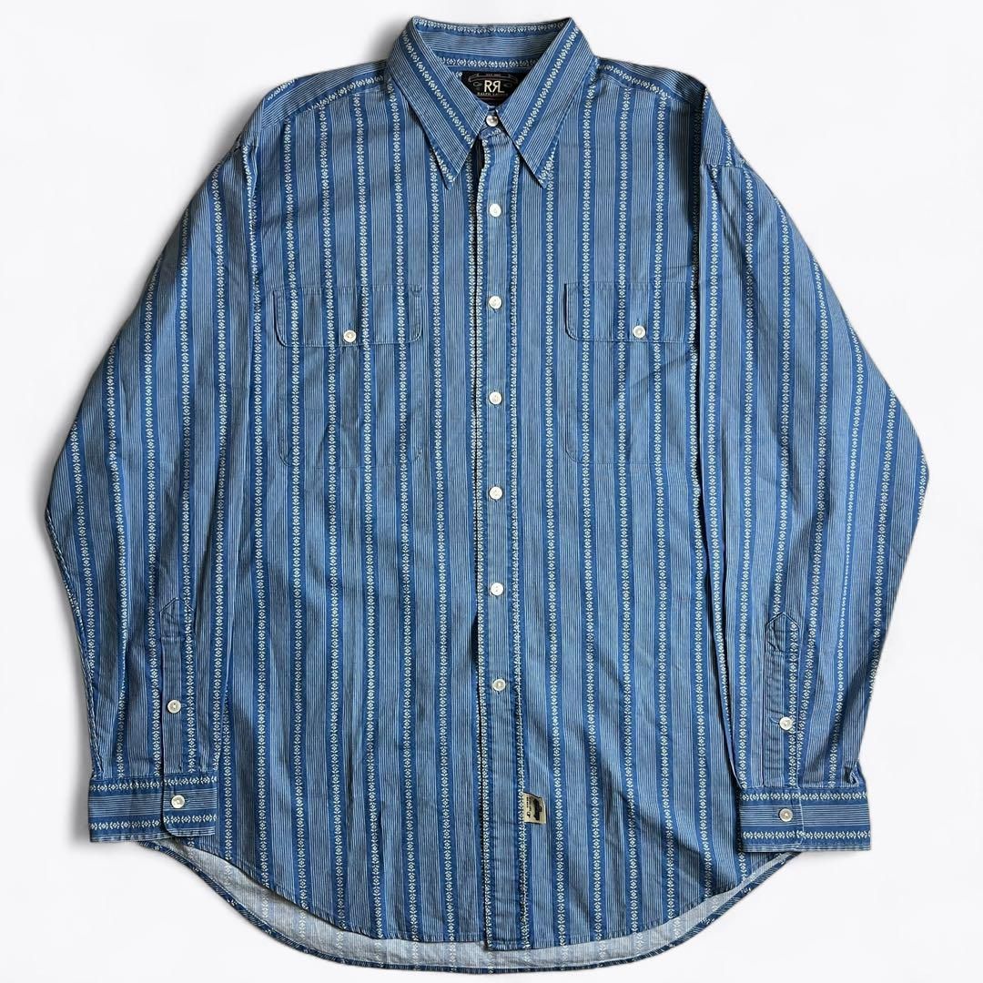 希少初期三ツ星タグ RRL 90s フランネルシャツ Mサイズ チェック RRL