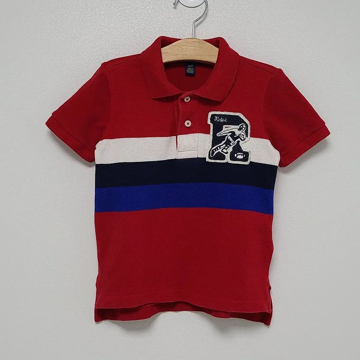 ベビー 2T ： 90 程度 ポロ Ralph Lauren(ラルフローレン) カラーTシャツ no 8