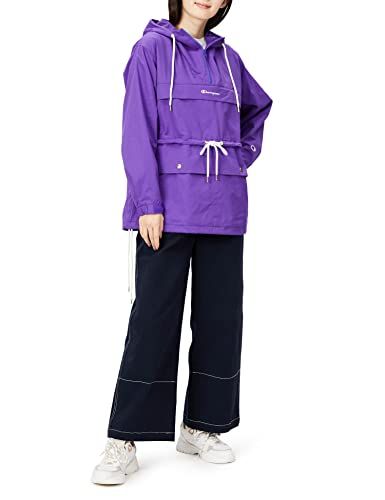 チャンピオン アノラックジャケット CW-Q605 レディース パープル 日本 L 日本サイズL相当