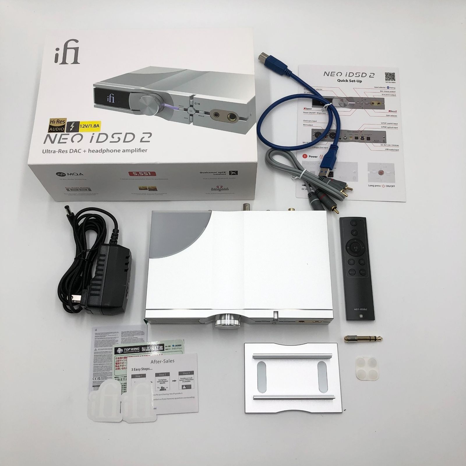 IFI audio NEO iDSD2 DAC ヘッドフォンアンプ