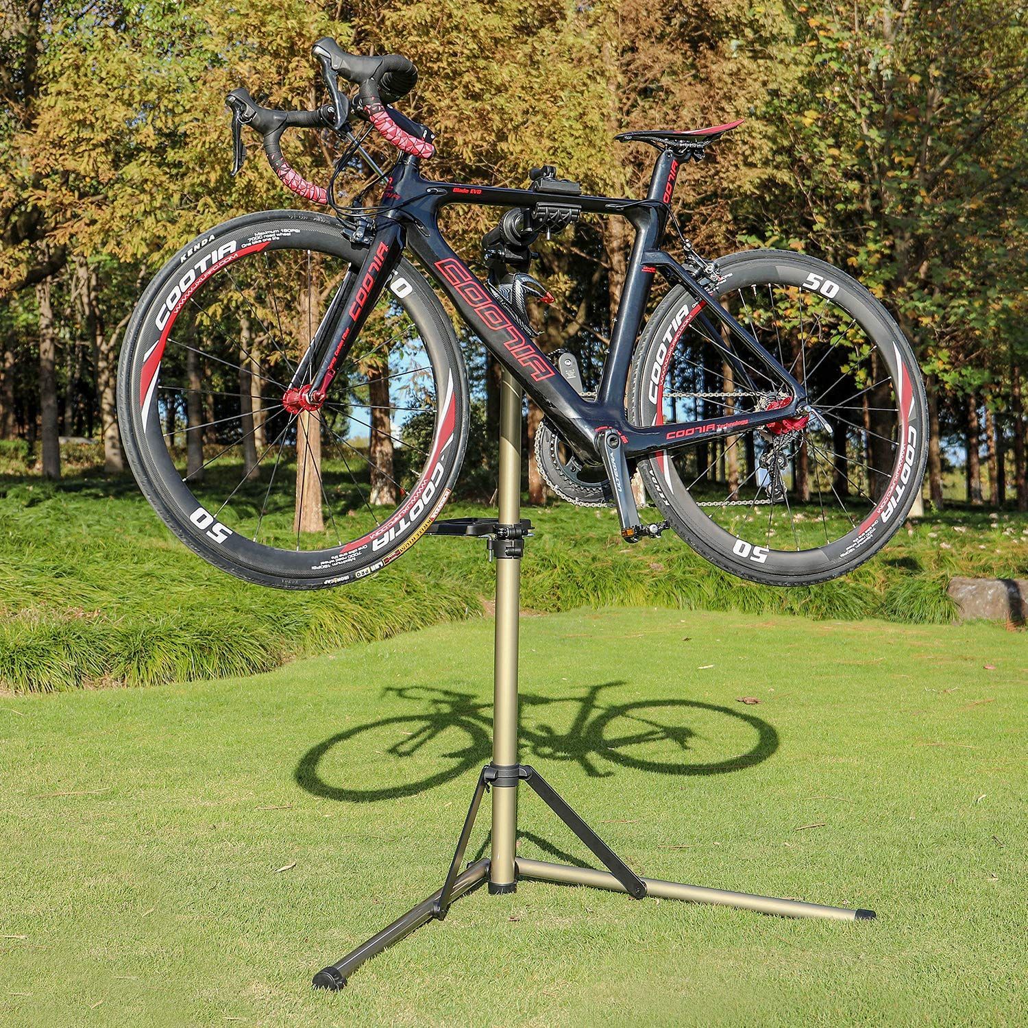 CXWXC 自転車 メンテナンススタンド 安定感 高さ調節 角度調節 ワーク 