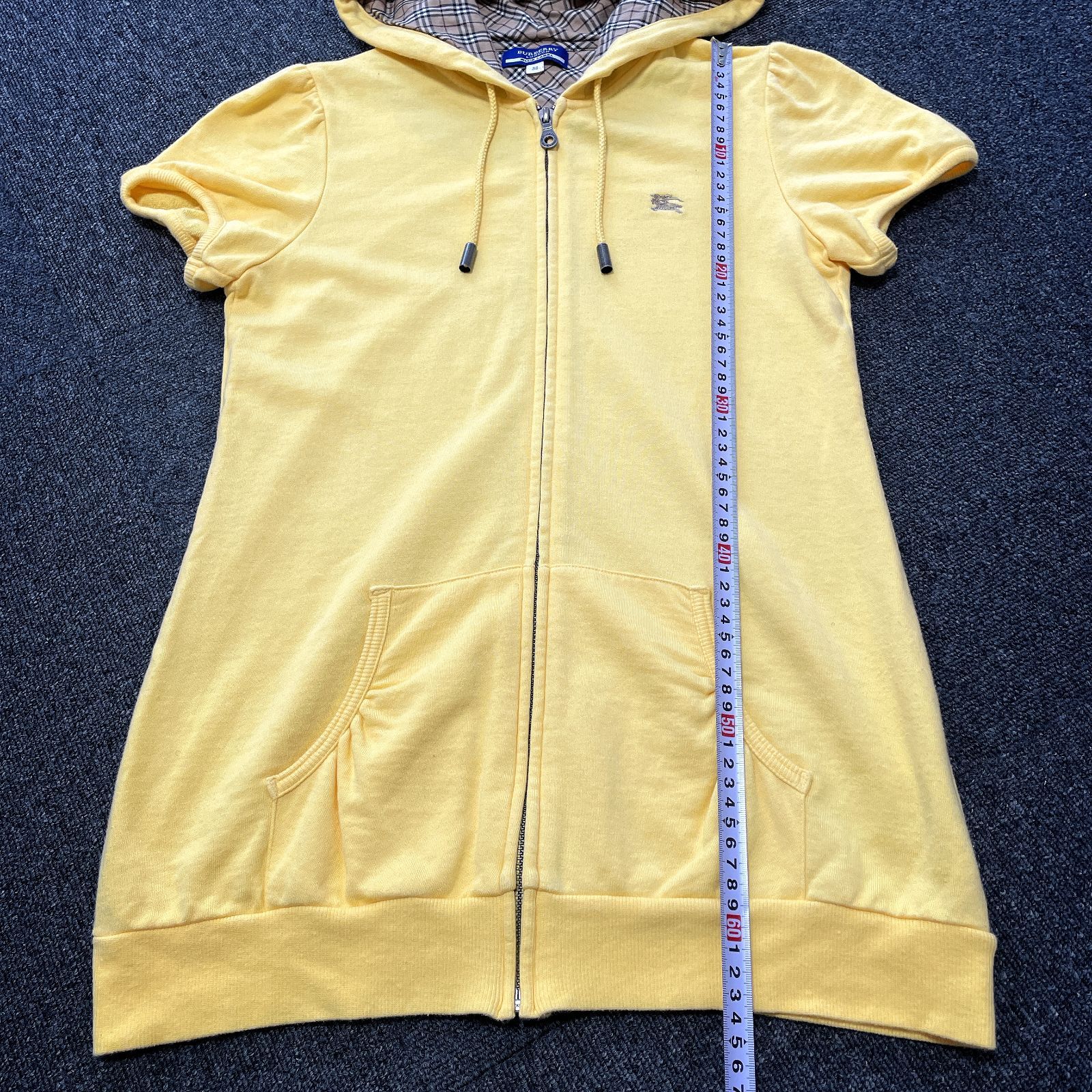 希少✨未使用 バーバリーブルーレーベル ジップアップ ノバチェック Y2K BURBERRY BLUE LABEL バーバリーブルーレーベル ジップアップ