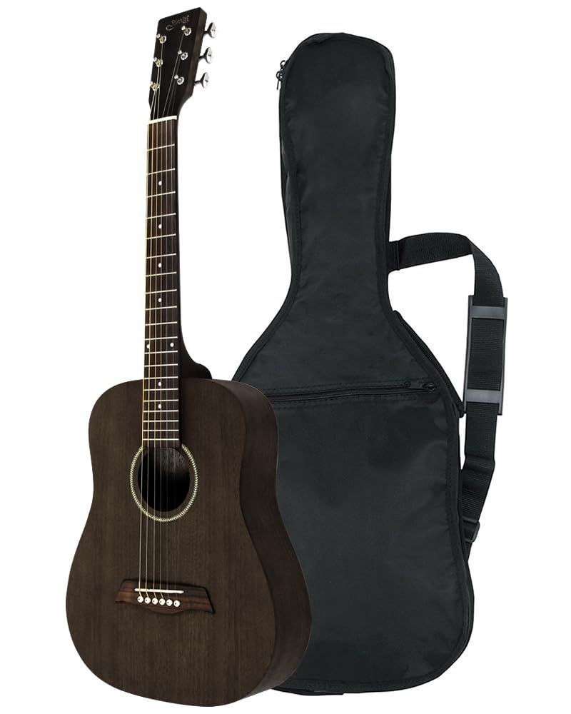 S.Yairi ヤイリ ミニアコースティックギター (ミニギター) Compact Acoustic Series YM-02/BLK ブラック [ ソフトケース付属] 右利き用 - メルカリ