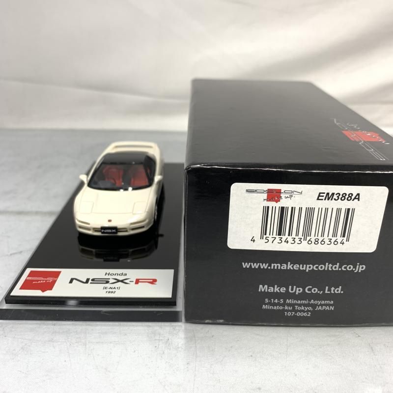 MAKE UP - 1/43 ホンダ NSX-R NA1 1992 チャンピオンシップホワイト メ… 1/43 ホンダ NSX-R(NA1) 1992 チャンピオンシップホワイト