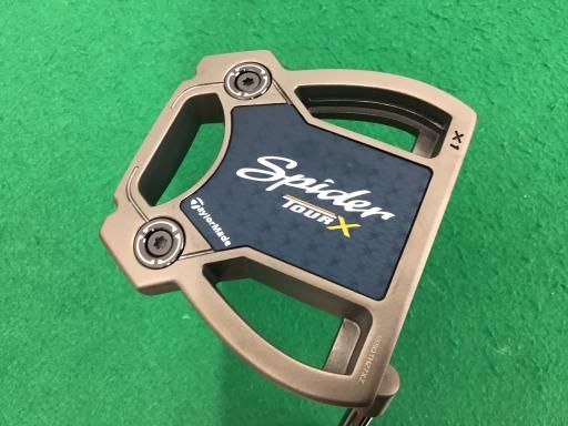 テーラーメイド Spider TOUR X X1 34インチ パター PT スチール フレックスその他 メンズ 男性用 右利き 右用 Aランク ゴルフクラブ