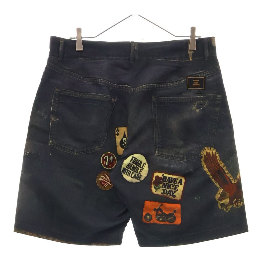 ROUGH AND RUGGED (ラフアンドラゲッド) Motorcycle Shorts 転写 ROUGH AND RUGGED (ラフアンドラゲッド) Motorcycle Shorts 転写
