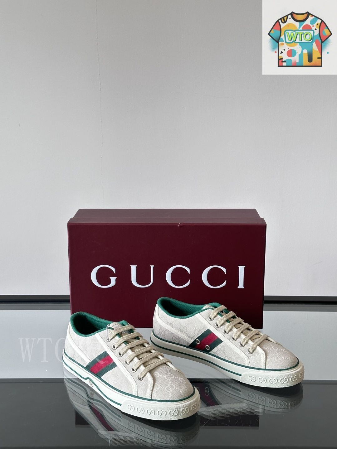 Gucci ロートップ スニーカー キャンバスシューズ04-3 - メルカリ