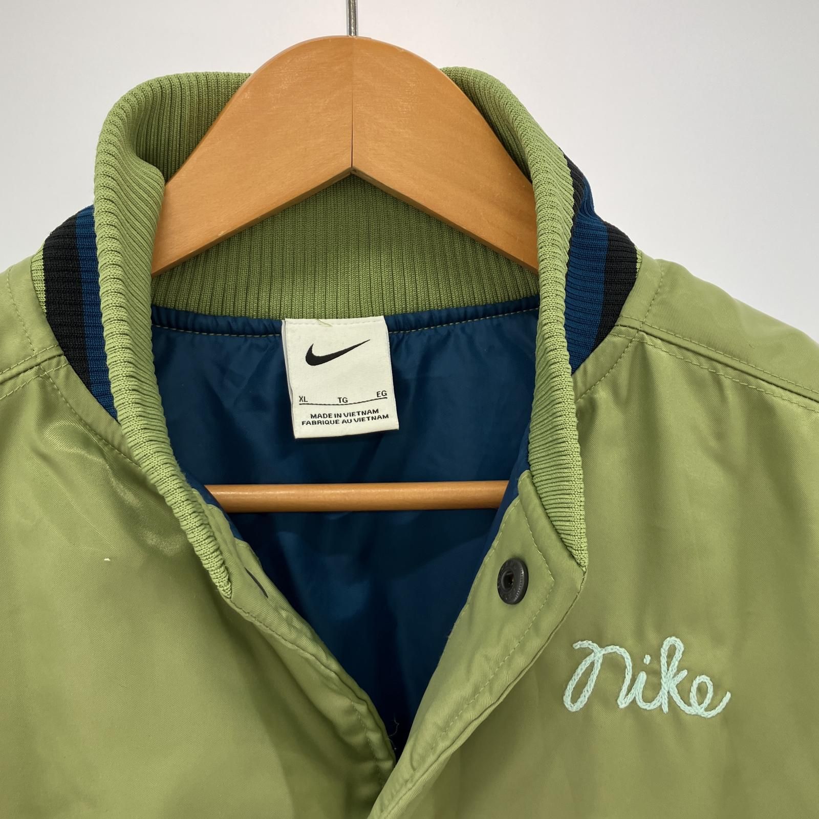 NIKE ナイキ DV3103-334 刺繍 中綿 スタジャンジャケット sizeXL 