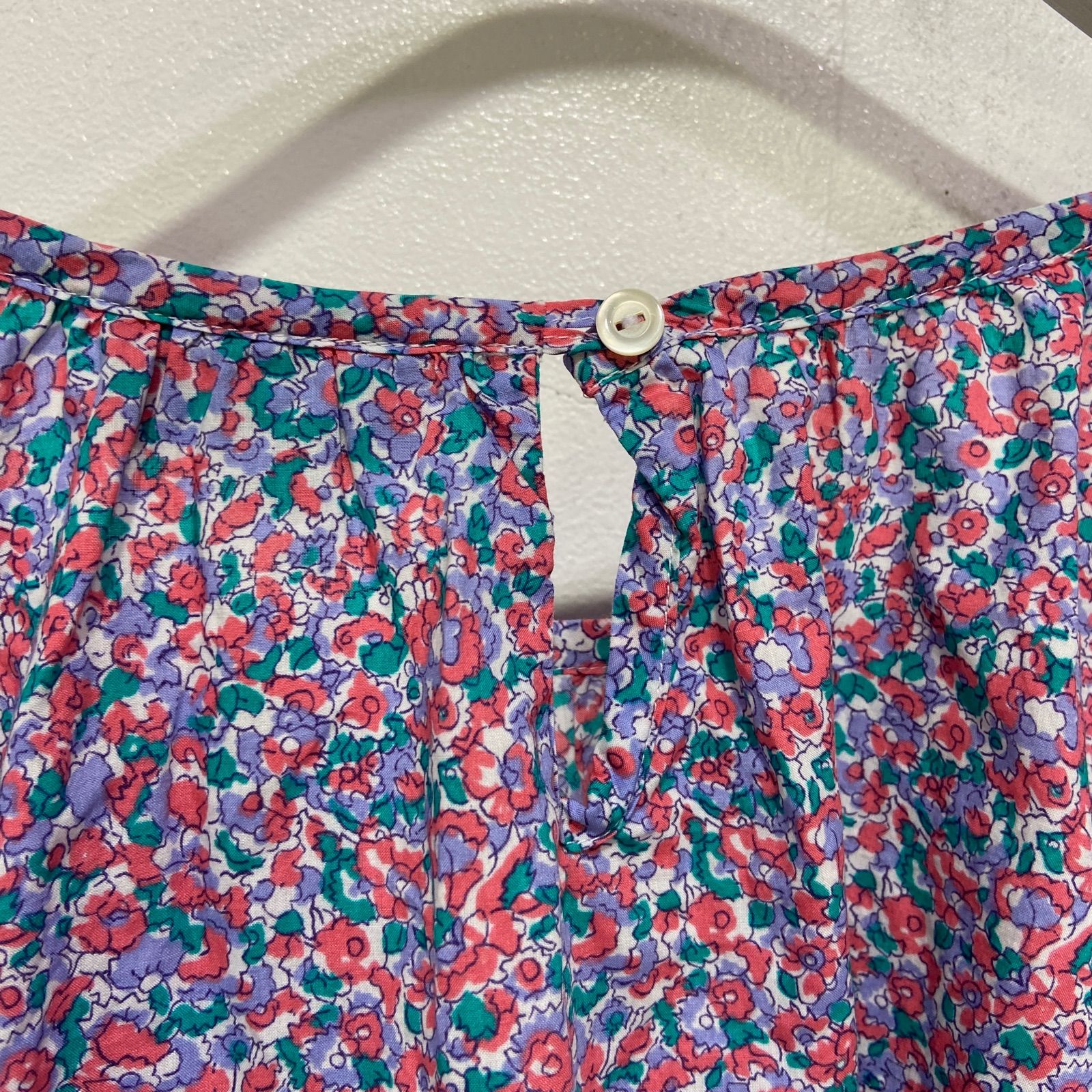 ☆A.P.C.☆アーペーセー☆花柄ブラウス☆長袖☆ピンク系☆小花柄 