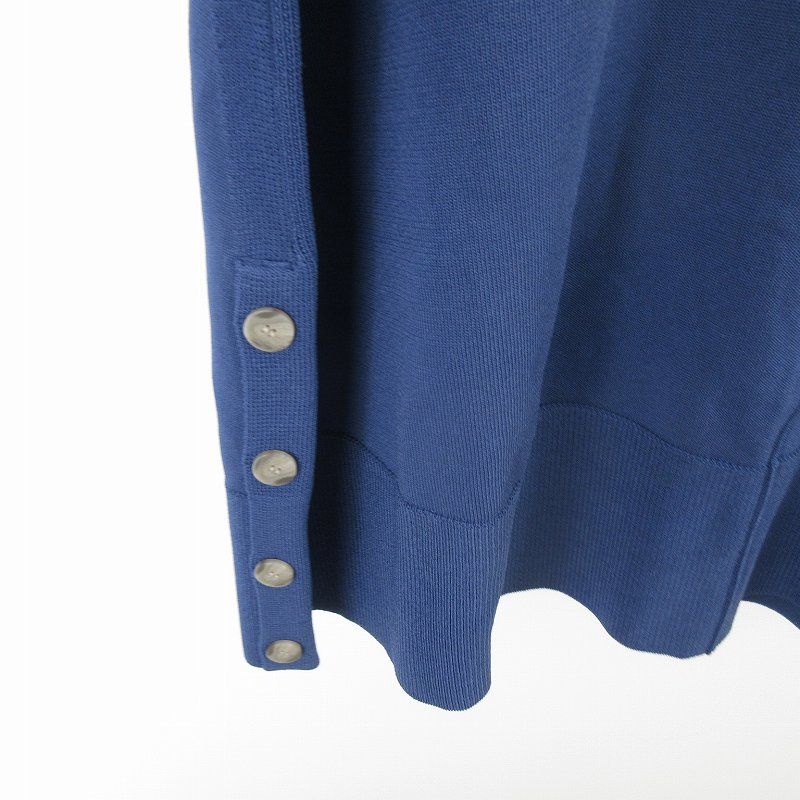Theory luxe - セオリーリュクス 24SS Cotoco Sarah ニット 半袖 38 紺 セオリーリュクス theory luxe ノースリーブ ニット 24SS