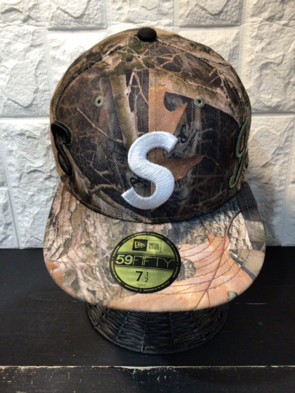 NEW ERA × Supreme Multi S LOGO Camo CAP