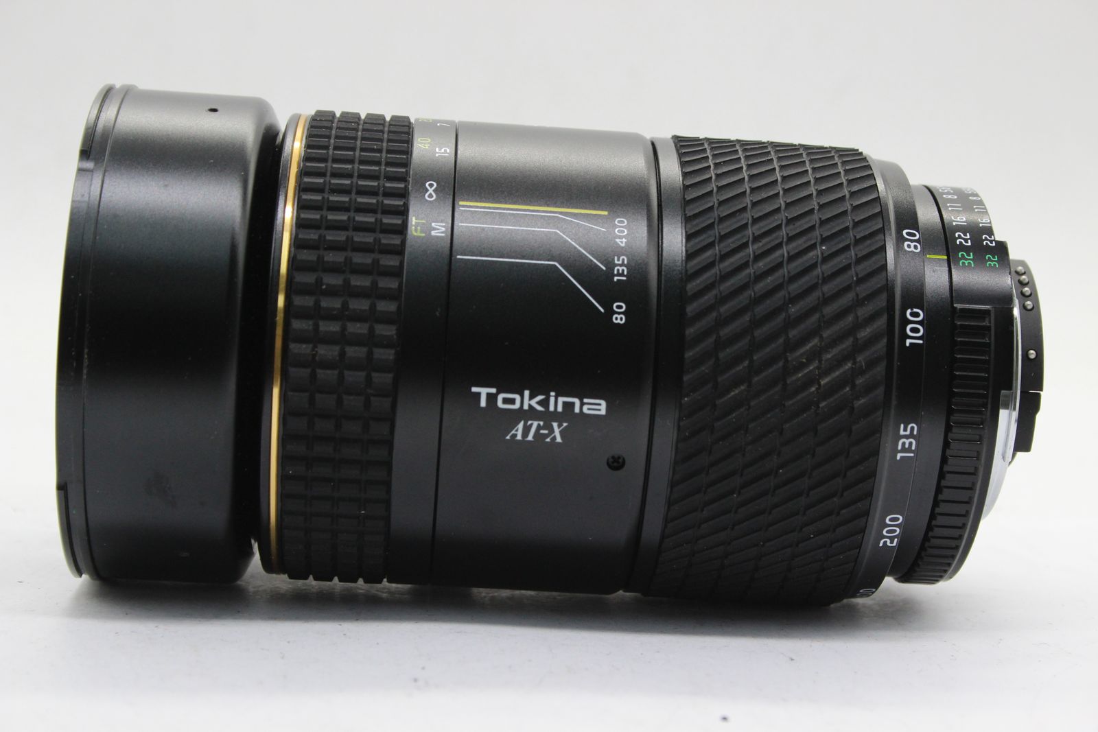 【訳あり品】 トキナー Tokina  AT-X AF 80-400mm F4.5-5.6 ニコンマウント 前後キャップ付き レンズ  s5116