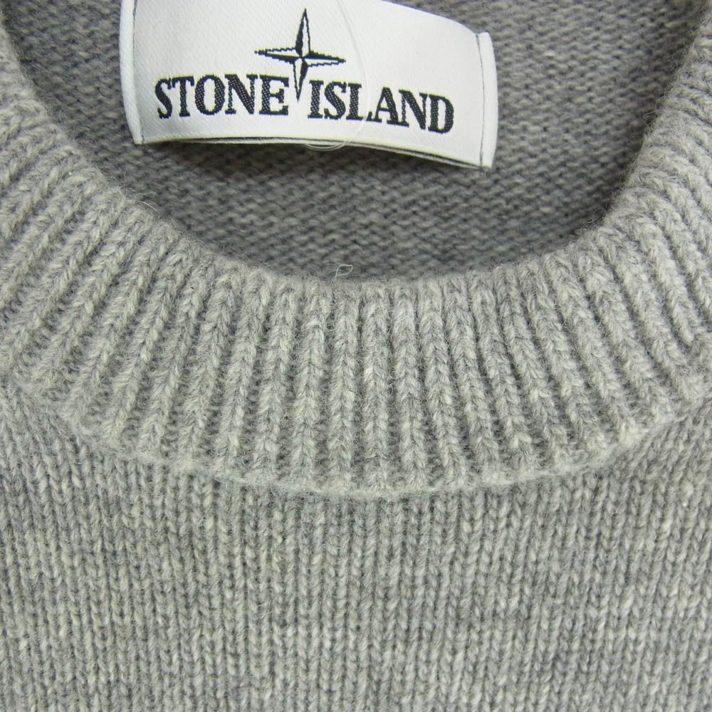 STONE ISLAND ストーンアイランド 19AW 7115552A3 ロゴワッペン クルー