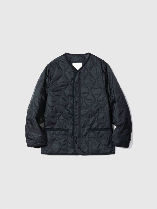 BUZZ RICKSON S バズリクソンズ ジャケット ライナー キルティング ジャケット ウイリアム ギブソン アウター BR15773 WILLIAM GIBSON COLLECTION BLACK M-65 LINER