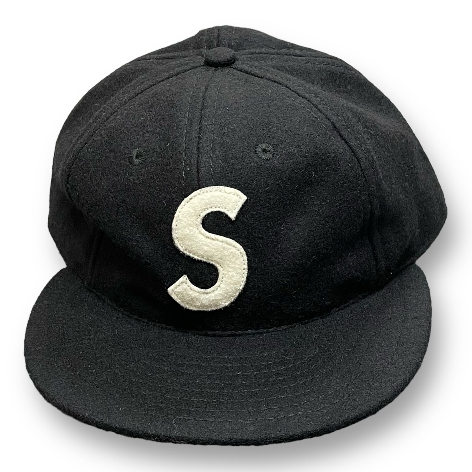 国内正規 SUPREME Wool S Logo 6Panel Cap Sロゴ ウール キャップ 帽子