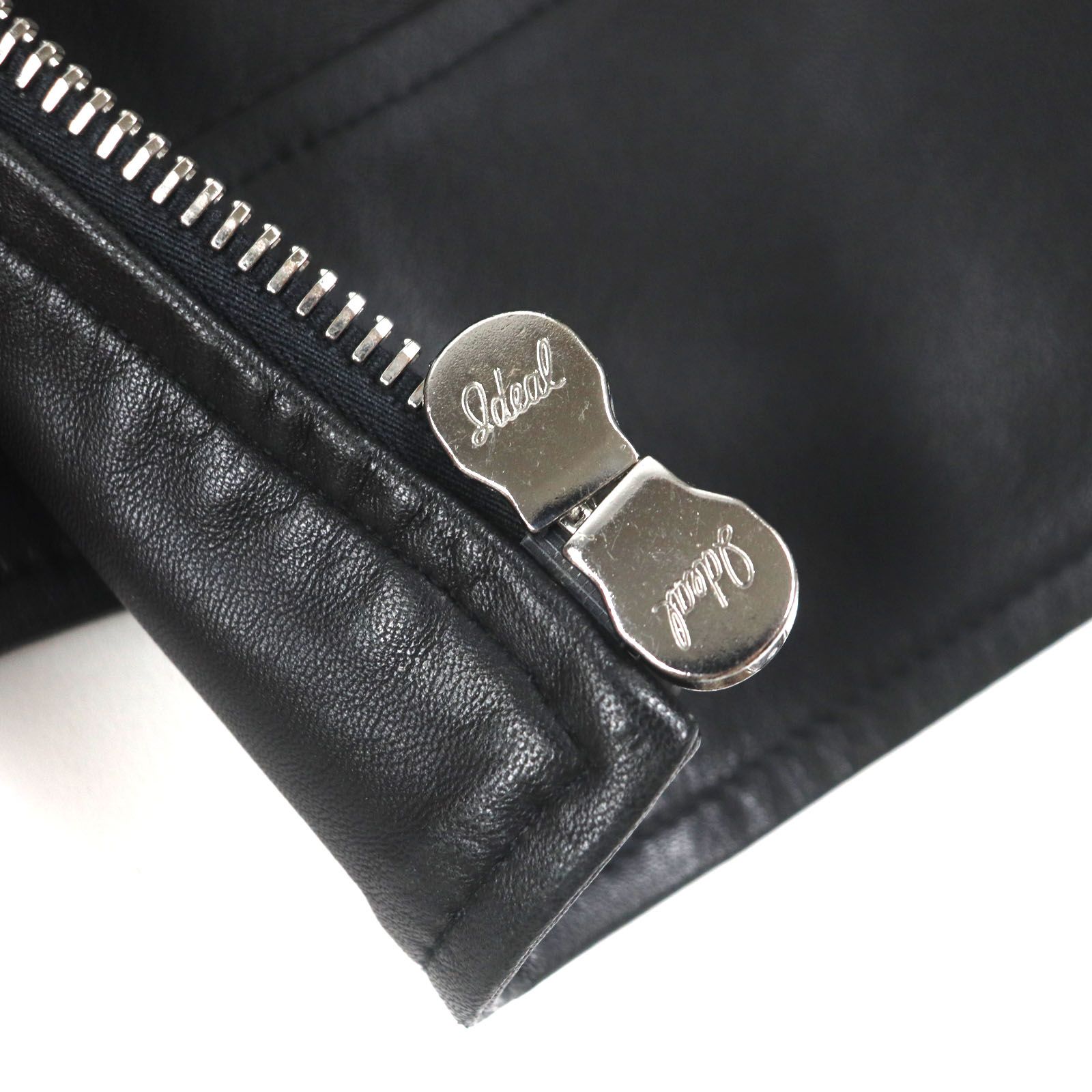 美品▽DSQUARED2 ディースクエアード 21AW S74AM1202 羊革 ラムスキン  