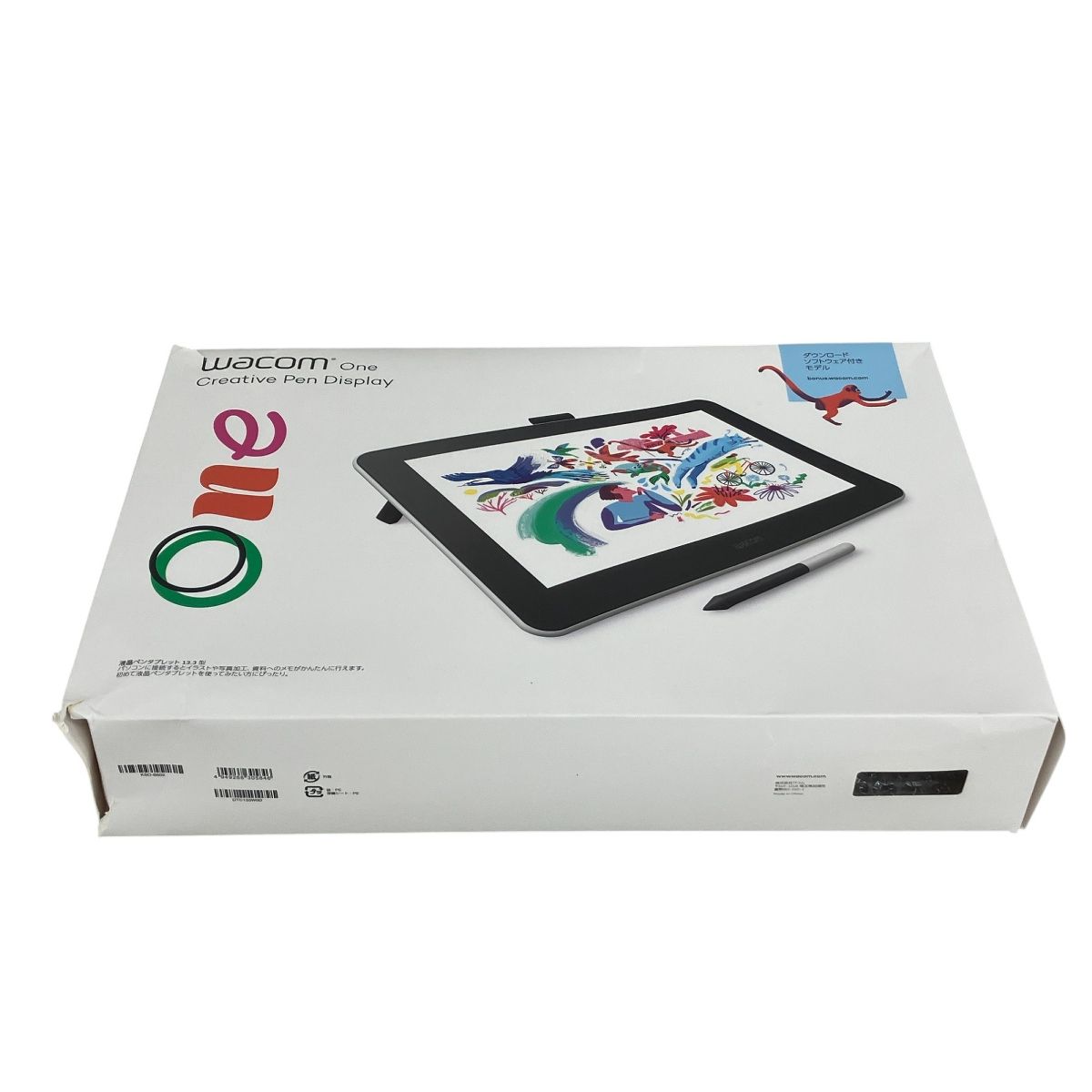 WacomOne 液晶ペンタブレット13（DTC133W0D）短期使用品値引き可 p37miu3vij57wtnmodyjnojvjg7p