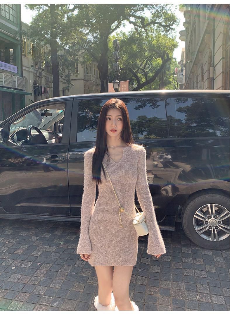 スリムタイトドレス