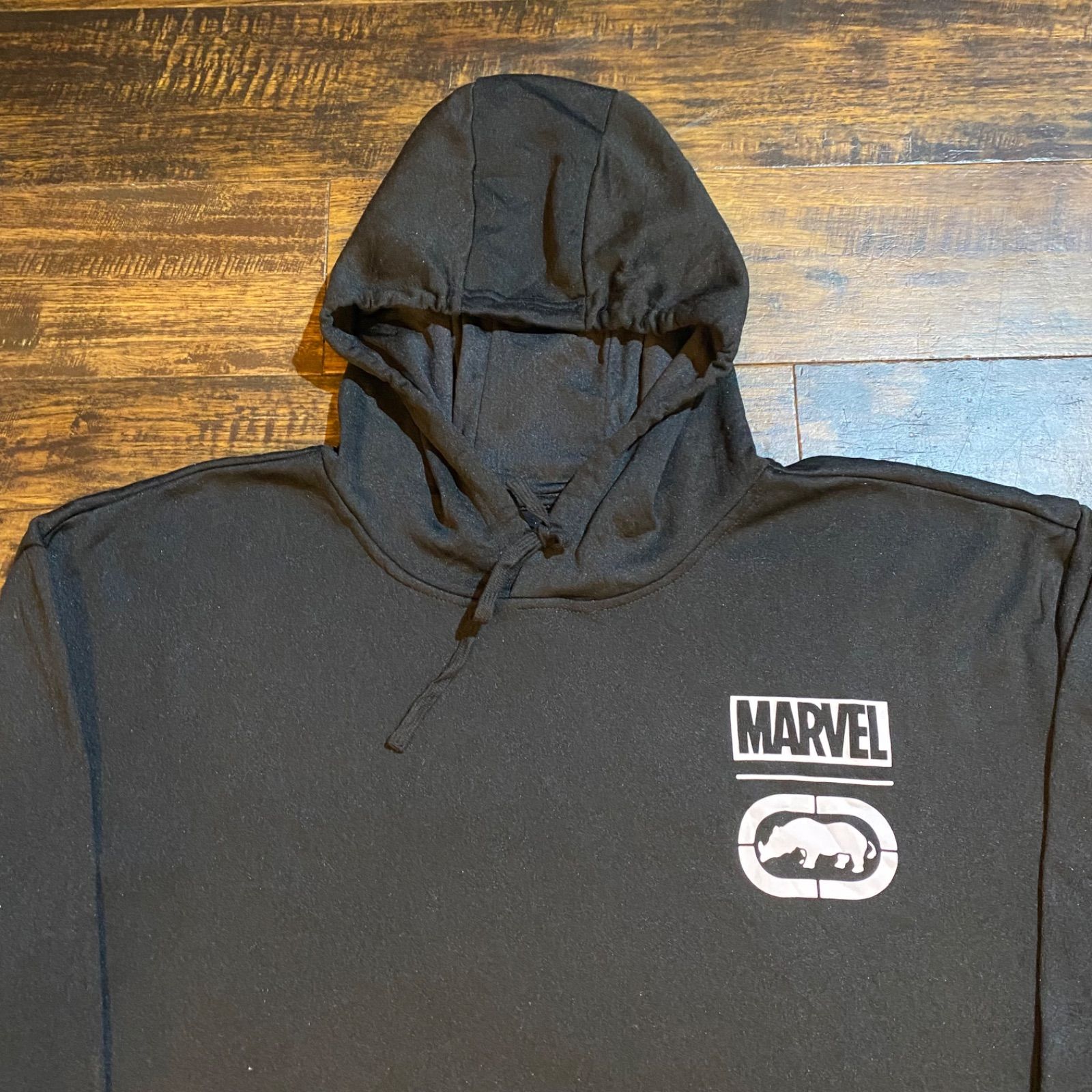 MARVEL × ECKO UNLTD. パーカー ブラック Hulkプリント Size 5XL 