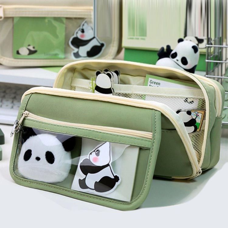 新品 10点セット！筆箱 高 未使用 校生 ペンケース パンダ