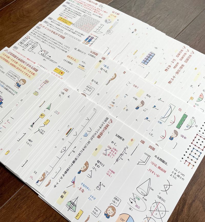 リニューアル版　中学受験対策　正しく理解し楽しく覚える　算数まとめミニカード